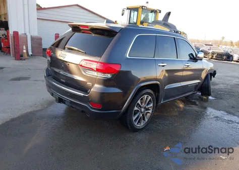 2018 Jeep Grand Cherokee Overland 4X4 z USA, uszkodzony, nr VIN 1C4RJFCG0JC356576